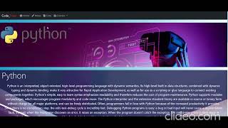 Programming Tutorials project using frontend only (html + css + js)