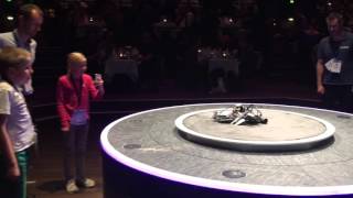 David & Jenny & Team Robit win the GOTO Copenhagen Robot Sumo competition!