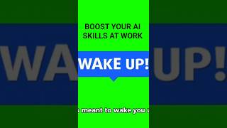 BOOST YOUR AI SKILLS AT WORK #nextgenai #artificialintelligence #aiexplained #ai #practicalai