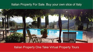 A little slice of Italy for €240,000. Italian Property Virtual Tours