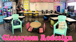 FLEXIBLE SEATING CLASSROOM REDESIGN