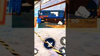 1 AMMO ONLY CHALLENGE 😦 BUT I KILL ENEMY WITH FIST 🥵 #shorts #freefire #freefireshorts