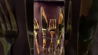 Royal cutlery set  28 pcs in Azad market delhi #azadmarketdelhi @shopping_with_sarah
