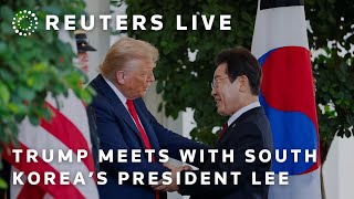 LIVE: Trump meets with South Korea's new President Lee