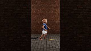 Oops! Banana Time  - Baby Jim #shorts #funny #animation