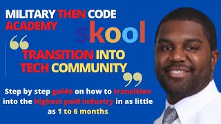 How I Transitioned from the Military to a High-Paying Tech Career – And How You Can Too!