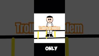 trolley problem #memes #comedy #funny #shorts #trolley