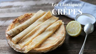 フランス風クレープ生地の作り方（クレープシュゼットの作り方 パート1）
