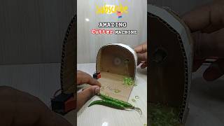 CUTTER MACHINE IN WITH DC MOTOR #tech #experiment #projects #shorts #trending #amazing_inventions 💯