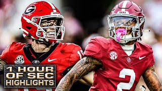 1 HOUR of SEC highlights from the 2024-25 College Football Season 🎥 | ESPN College Football