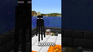 The Smartest Enderman in Minecraft (420+ IQ) #shorts