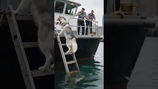 Dog Warns of Danger, People Evacuate in Haste.#animalstory #shorts #animals #rescue