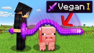 Minecraft, But There's GOOFY Enchants...