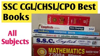 SSC CGL CHSL CPO MTS Best Books | SSC Best Books All Subjects |
