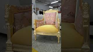 Experience the essence of French elegance with ruitong's French armchairs. #FrenchFurniture #ruitong