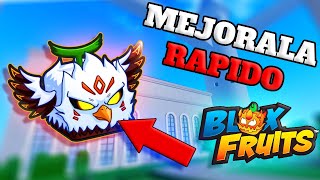 ¡COMO MEJORAR LA FRUTA AGUILA! Blox Fruits