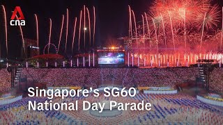 [LIVE] NDP 2025: Singapore celebrates independence with SG60 National Day Parade