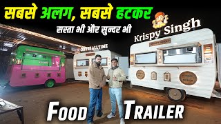 Designer Food Trailer Business Plan in india | Food Truck, Food Cart by Aarya Motors |