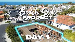 Beachside Home Build with Extreme Elevation Changes - (Ep. 1)