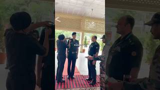 Pipping ceremony army #army #armycommando #nsg #blackcatcommando #ranked #shorts