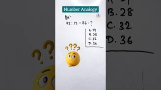 ✨ Number Analogy! #reasoning #youtubeshorts #exams #govtexam2025 #ssc #trending