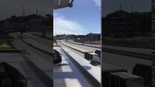 Alfa Romeo Guilia Quadrifoglio high speed pass at Mazda Raceway