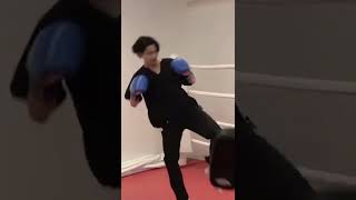 ただただ底なし沼…全人類に見てほしい俳優 横浜流星による後ろ回し蹴り#横浜流星 #那須川天心 #おすすめ #fyp