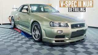 Detailing a Millennium Jade R34 GTR VSpec II Nur