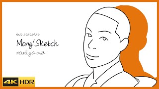 Drawing & Coloring Eric(Ncuti Gatwa) of Sex Education Season 2 | Mong'Sketch No.10