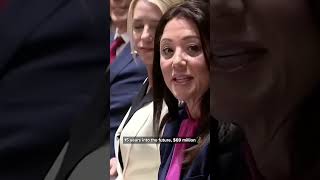 Labor Secretary Lori Chavez speaks on fraudulent employments claims during cabinet meeting