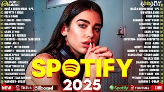 Bruno Mars, Ed Sheeran, Dua Lipa, Adele, Maroon 5, Sia, The Weeknd, Lady Gaga - Pop Music 2025
