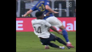 HABLA ITURRALDE ¿No era falta de Tchouaméni en egol de Mbappé?  #RealOviedoRealMadrid