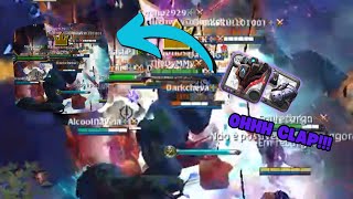 BOPEE x ATE     PvP Battle , PoV ZvZ   Albion Online