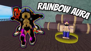 ¡¿Como CONSEGUIR el COLOR RAINBOW (ARCOIRIS) Aura?! Blox Fruits