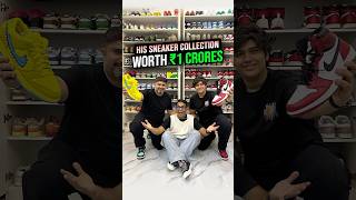 ₹ 1 Crore Sneaker Collection 🔥 India's Biggest❓ #sneakercollector #sneakercloset #sneakerheadpune