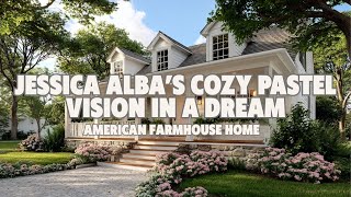 Jessica Alba’s Cozy Pastel Vision in a Dream American Farmhouse Home