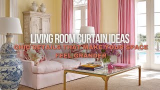 Curtain Ideas to Transform Your Living Room | Latest 2025 Trends!