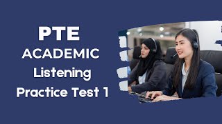 PTE Academic Listening Full Test 1 with Answers (2024) #ptelistening #pte