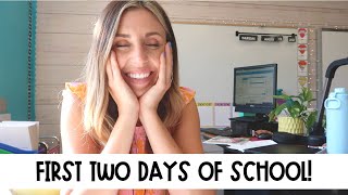first two days of fourth grade !!