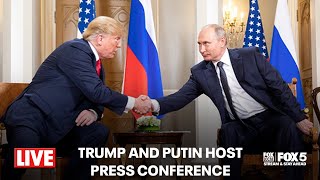 LIVE Press Conference: President Trump and Russian President Vladimir Putin discuss Ukraine war