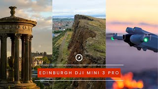How To Create CINEMATIC DRONE INTROS // DJI Mini 3 Pro Tutorial From Edinburgh. Live Flight And Edit