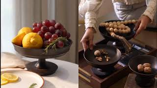 Wooden serveware | Best Home Decor Brand | Premium Luxury Home Decor Brand | Wabi-sabi