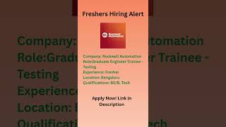 Fresher Hiring #fresherjobs #jobs2025 #freshers #techjobs #latestjobs  #internship #itjobs