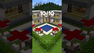 Minecraft: HOUSES / Rate from 1 to 10 🤩 #minecraft #shorts