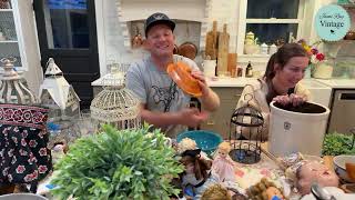 Antique Thrift Finds and Goodwill Home Decor Haul