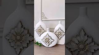 Don't Get Rid Of It-Redesign It: Upcycled Vase With Decor Poly™ #homedecor #diy #upcycled