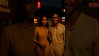Monsoon Love Story Romance❤️🌧️#monsoonlove  #aiaesthetic #romanceinrain #bollywoodshorts #indianrain