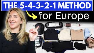 What to Pack for 2 Weeks in Europe (Carry-On Only + Full List)