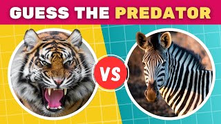 Predator vs Prey Animal Quiz 🦁🦌