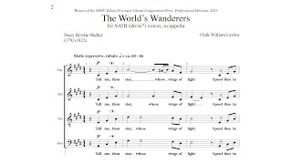 The World's Wanderers - SATB, A Cappella - Clark William Lawlor